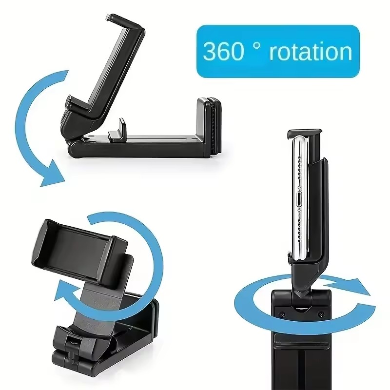 Car Phone Holder - 多機能列車シート用スマートフォンスタンド、調整可能なセルフィーホルダー、機内用携帯電話ホルダー、ポータブルトラベルデスク、フライトサポート
