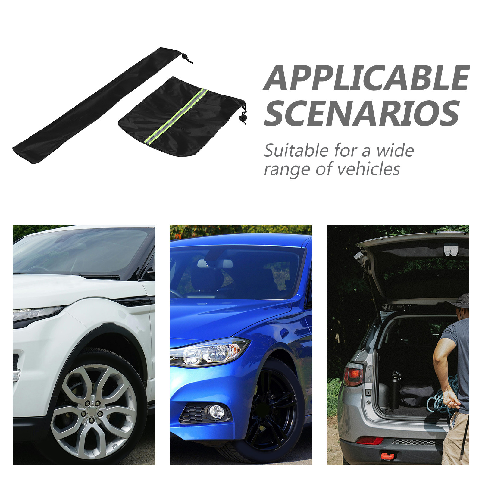 1セットのカーミラーカバー保護セット。冬用の雪よけカバーと、 - Car Wiper のレビューと価格