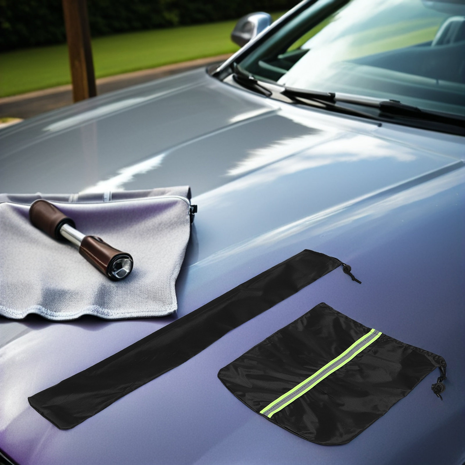 1セットのカーミラーカバー保護セット。冬用の雪よけカバーと、 - Car Wiper のレビューと価格