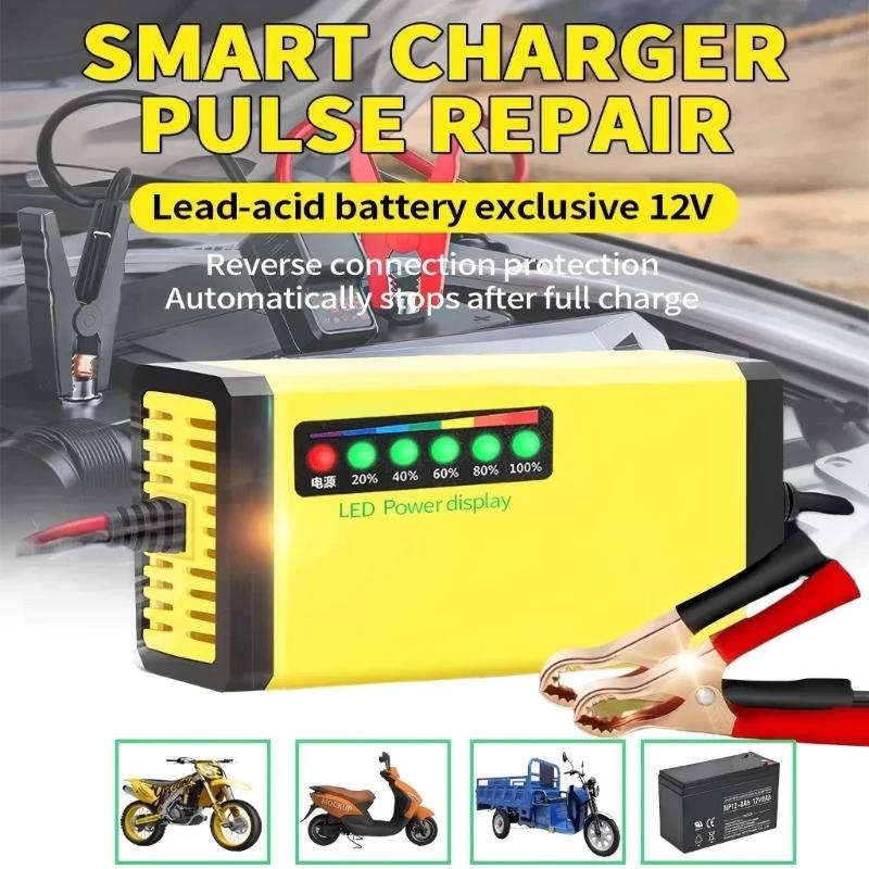 12V 4AH～20AH対応 車載バッテリー充電器 220V - Car Charger のレビューと価格