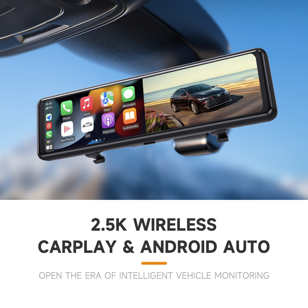 AOEDI A6 11.26インチ ミラー型ドライブレコーダ - Car Mirror のレビューと価格