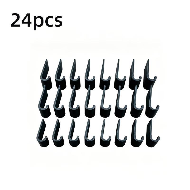24個入り、3.4mmの車載ケーブル整理クリップ。粘着式で、 - Car Cable Organizer のレビューと価格