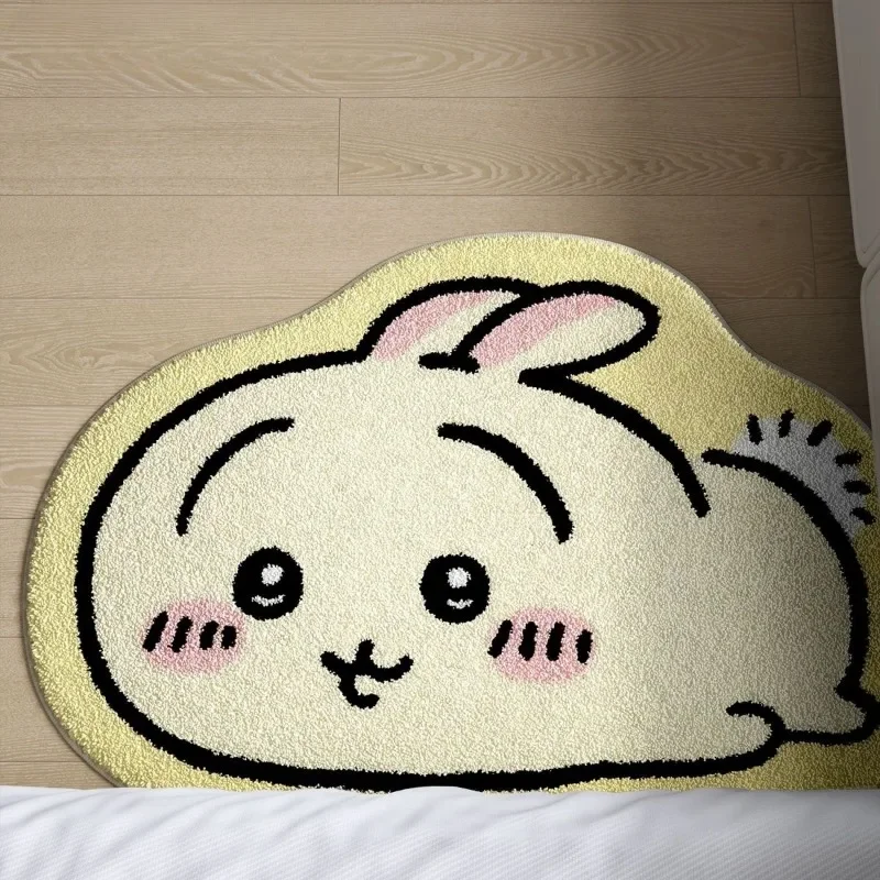 -ちいかわのキャラクターが描かれたカーペット、アニメ「はちわ - Car Floor Mat のレビューと価格
