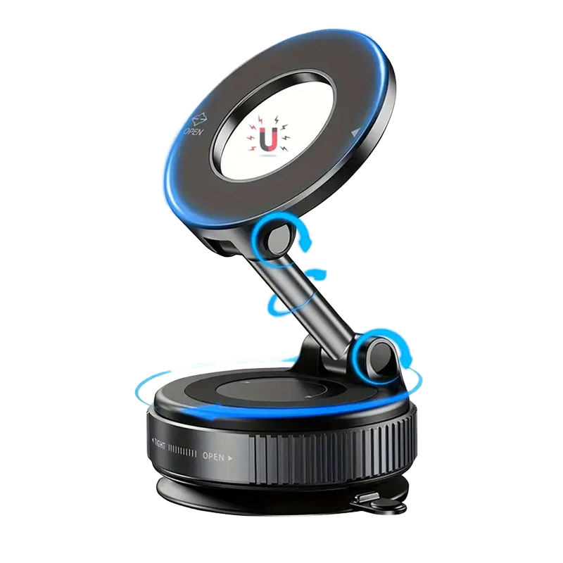 強力な磁石携帯電話ホルダー吸盤付きカーナビゲーションブラケッ - Car Vacuum のレビューと価格