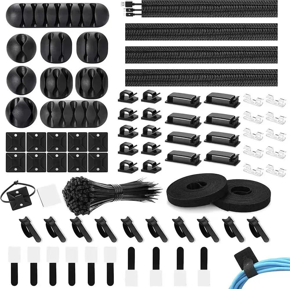 173個入り ケーブル整理クリップ オフィス用ケーブル管理キ - Car Cable Organizer のレビューと価格