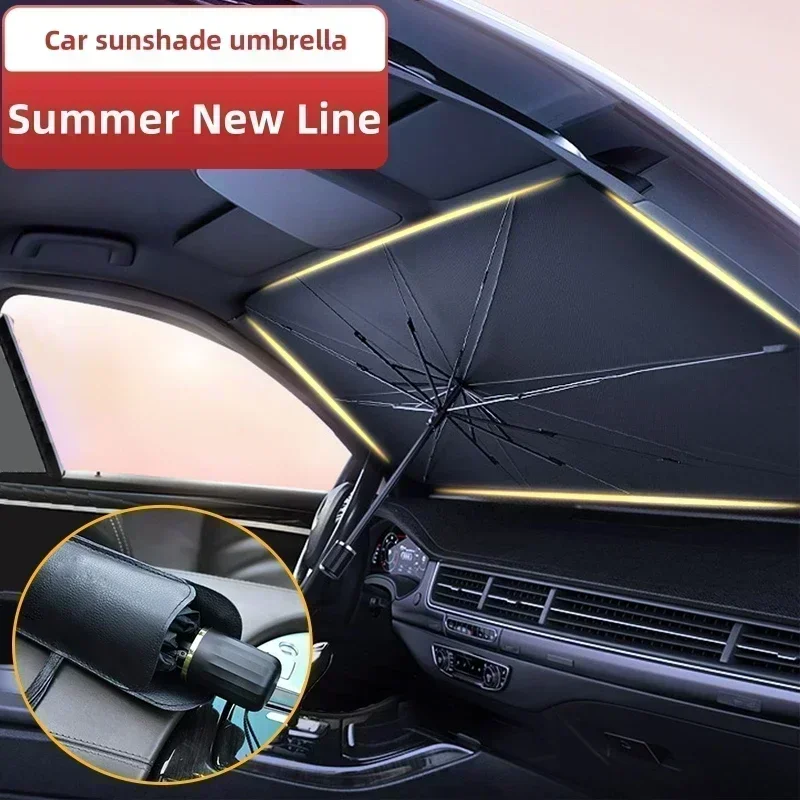 車のフロントガラス内側に取り付ける日よけ、日焼け防止、断熱日 - Windshield Sun Shade のレビューと価格