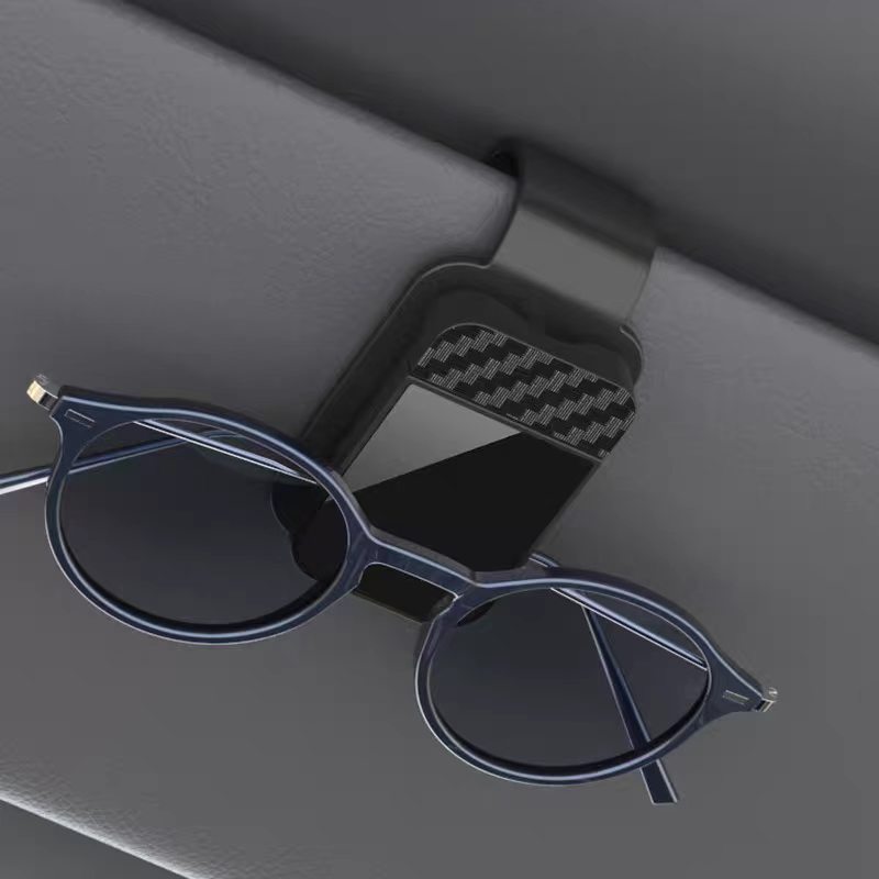 家族旅行用車載バイザーサングラスクリップホルダー眼鏡スタンド - Car Organizer のレビューと価格