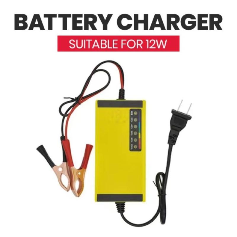 12V 4AH～20AH対応 車載バッテリー充電器 220V - Car Charger のレビューと価格